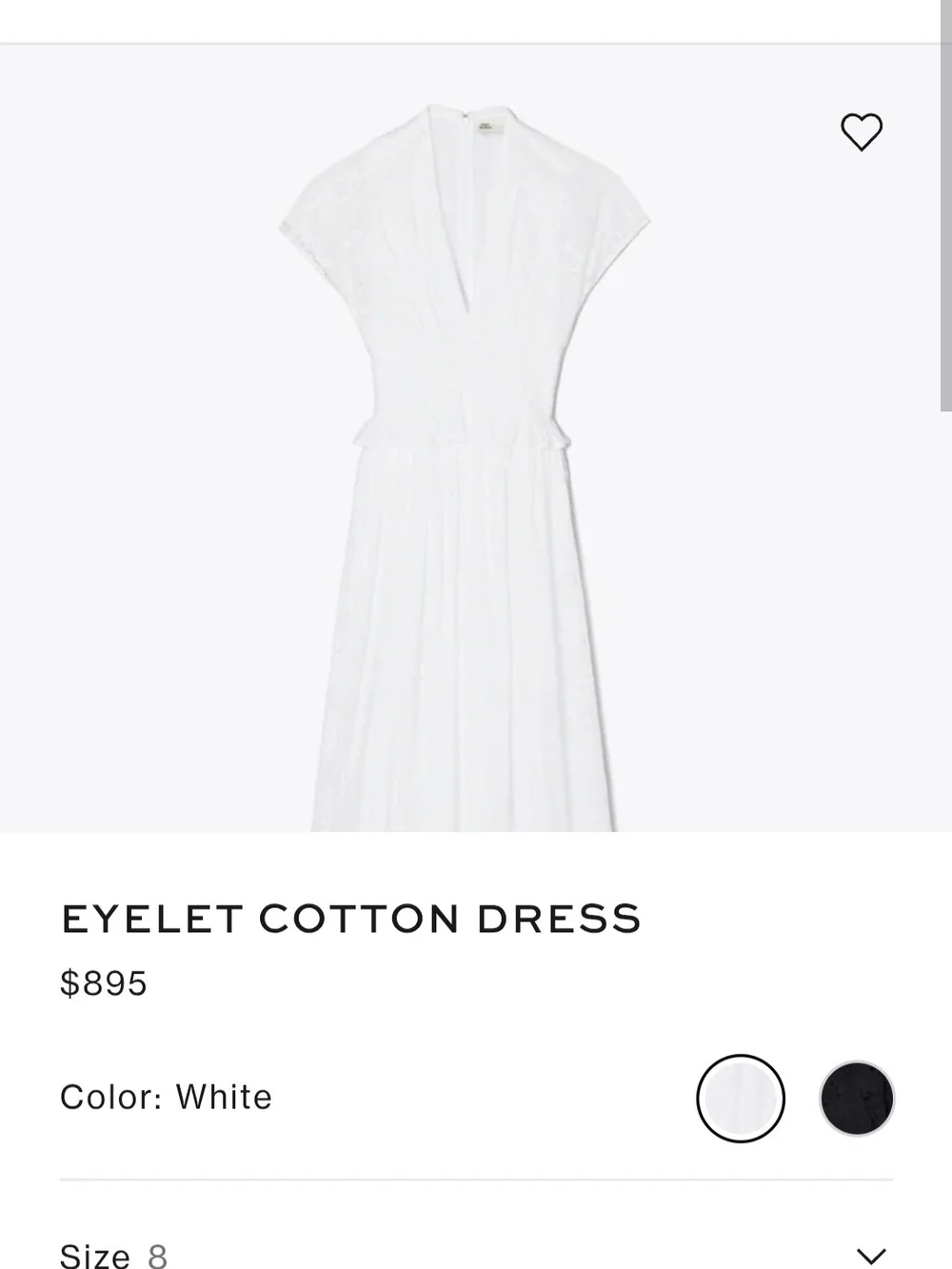 Tory Burch Eyelet Dress 8